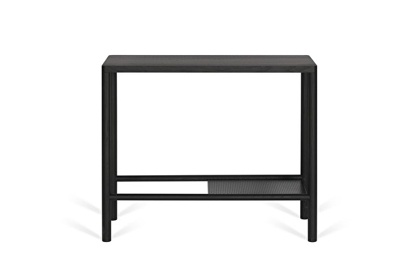 MILL Console Black-frame-black-shelf
