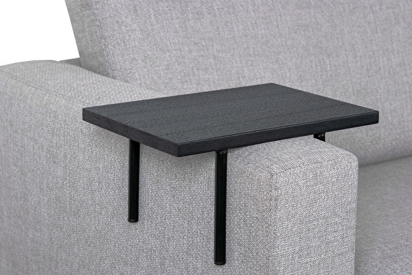HELPER Sofa Side table Black-oak